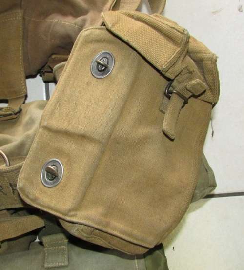 Rhodesian Regiment Troopie Webbing Set " Assembled "