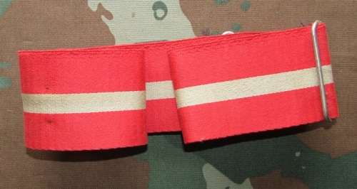 Rhodesia - " Internal Affairs " - NCO Stable Belt