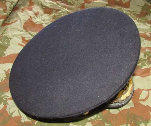 Rhodesia - " RARE " BSAP Officers Peak Cap in Near Mint Condition