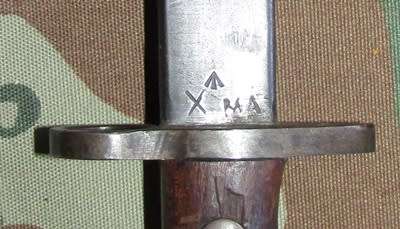 Brittish Patern 1907 Bayonet with Scabbard and Frog