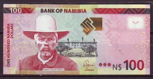 Nambia - $100 Namibian Dollar Note in UNC (2018)