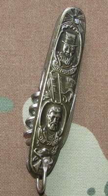 Vintage Paul Kruger Pocket Knife - Eendrag Maak Mag