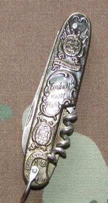 Vintage Paul Kruger Pocket Knife - Eendrag Maak Mag