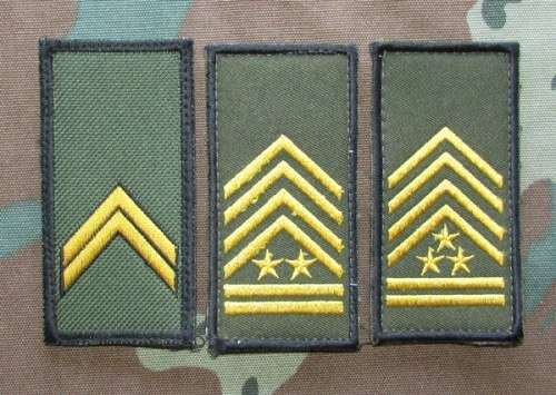 International Rank Badge Lot
