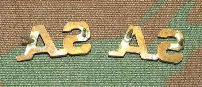 SADF - SA Collar Badge Pair