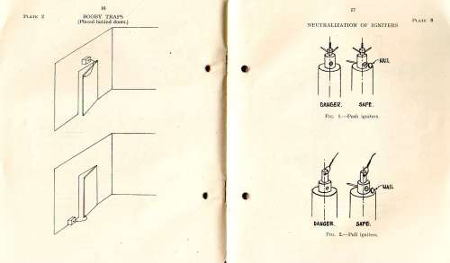 The War Office 1940 - German Mines and Traps - Field Engineering Pamphlet