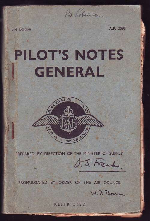 Pilot's Notes General - 170 Pages