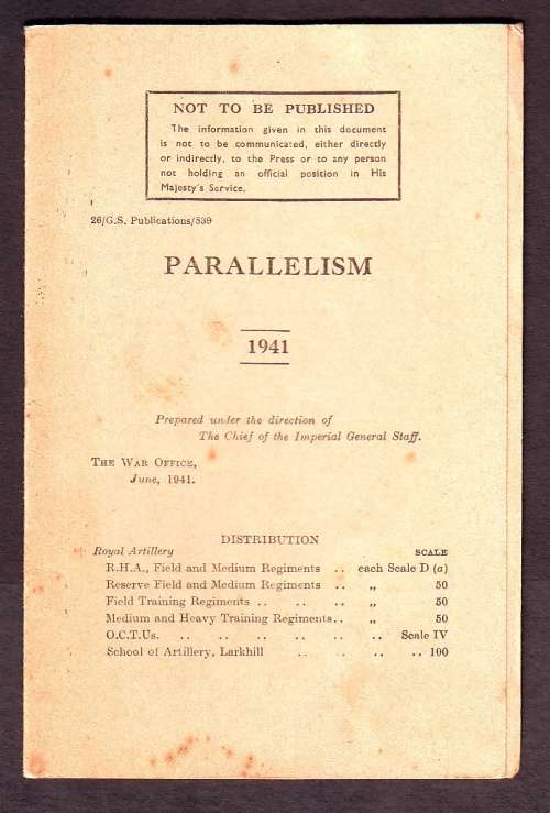 The War Office 1941 - Parallelism