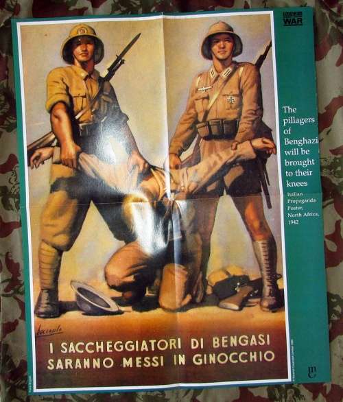 Images of War " Re-Production " World War Two Era Poster ( 550MM by 450MM )