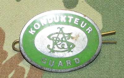 SAR/SAS Railway Guard/Kondukteur Badge