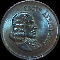 1966 Republic of South Africa 1 Cent Coin
