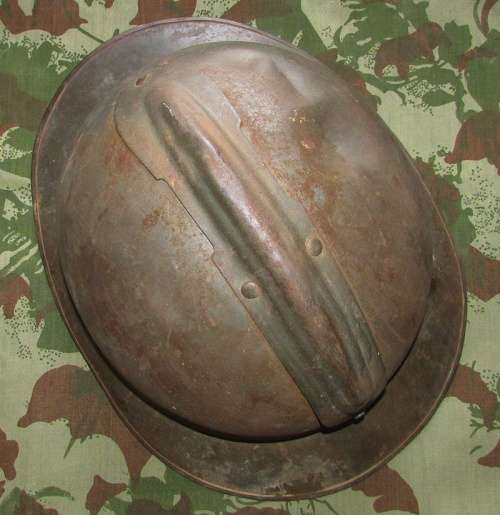 Vintage Steel Firman's Helmet