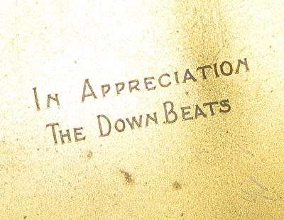 World War Two " The Downbeats " Cigarette Case