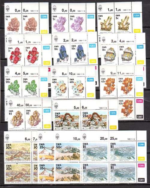 SWA - 1989 Mines and Minerals Set in Mint Controls