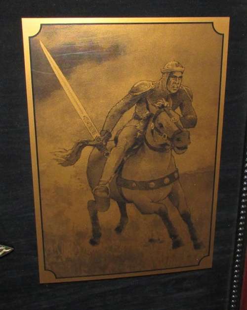 Redused - 2008 Mike Kinsley - Limited Edition of 40 The Black Prince His Sword and Dagger