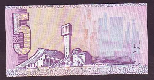 Republic of South Africa - C.L Stals R5 in UNC