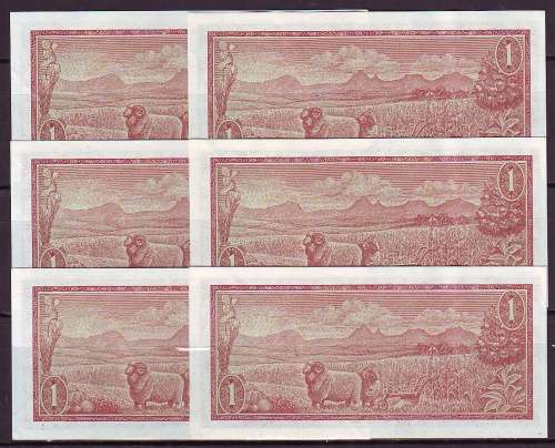 Republic of South Africa - TW De Jongh 6 by R1 in Sequence and UNC