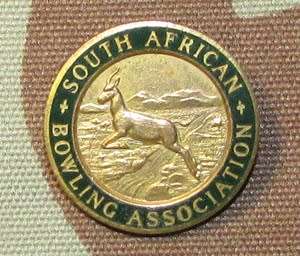 SA Bowling Association Pin Badge