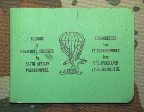 SADF - 1 Parachute Battalion Log Book ( Not Used )