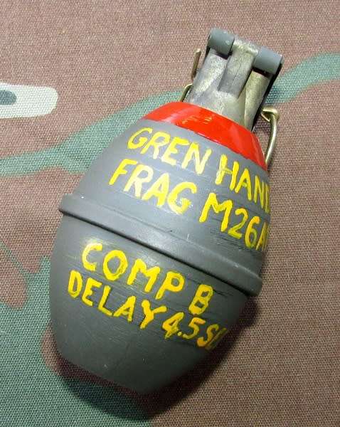 SADF - M26 Practise Grenade ( Complete )