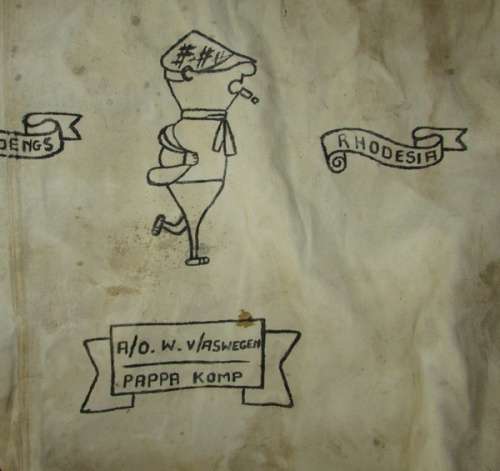 Rhodesian Kit Bag with Troopie Art