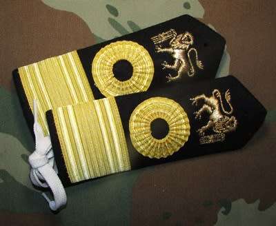 SADF - Navy Commodore Rank Epaulette Pair