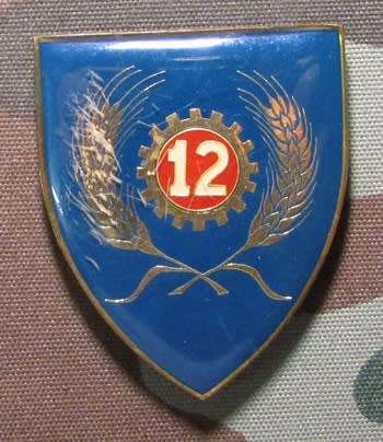 SADF - 12 Maintenance Shoulder Flash