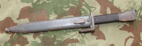 SA FN Type Bayonet with Scabbard