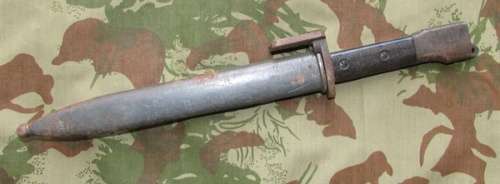 SA FN Type Bayonet with Scabbard