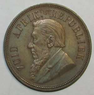 1894 ZAR Brown Penny