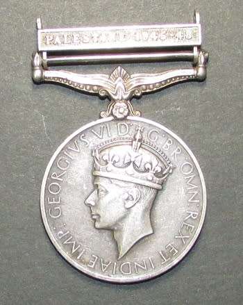 Full Size General Service Medal with Palestine Bar: AS28692 Pte T.Atlali A.P.C