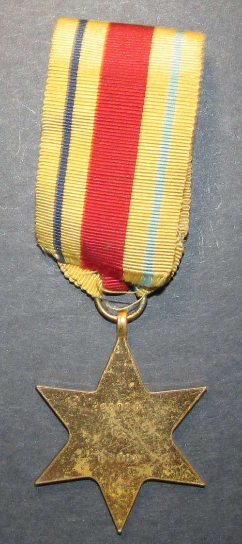 Full Size World War Two Africa Star: P.Botha