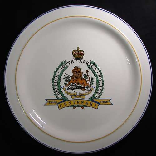Rhodesia - Large BSAP Centenary Collectors Plate