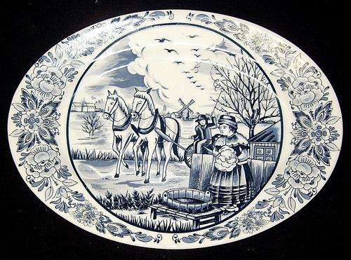 Limited Edition Blue Delph Collectors Plate