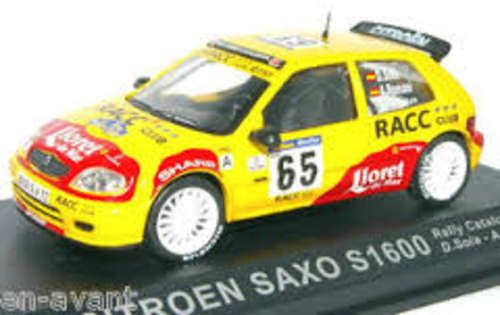 Rally Car Collection - Citroen Saxo S1600 - Rally Catalunya 2002