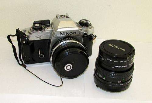 Vintage Nikon " FG " Camera with Lens - Very Good Condition