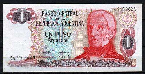 Argentina 1 Peso Note