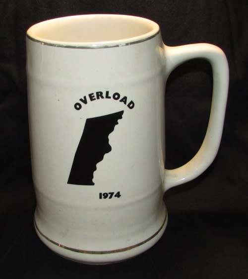 Rhodesia - Large Beer Mug " Operation Overloard 1974 "