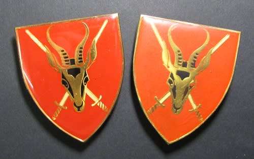 SADF - Chief of the Army Shoulder Flash Pair