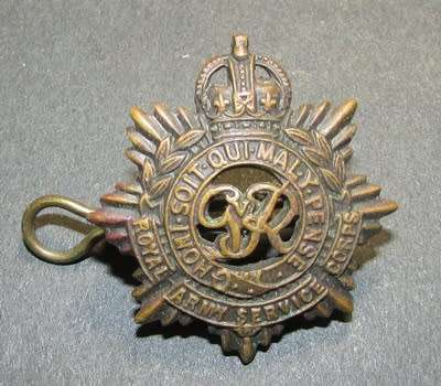 Royal Army Services Cap Badge