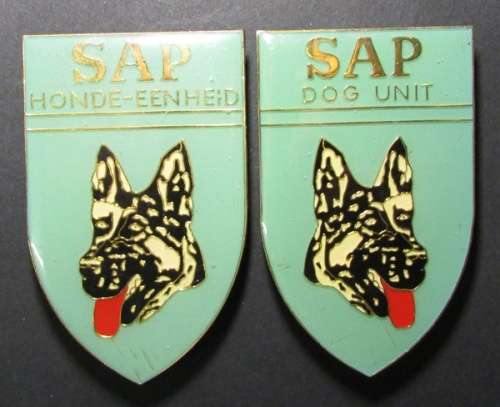 SA Dog Unit Shoulder Flash Pair