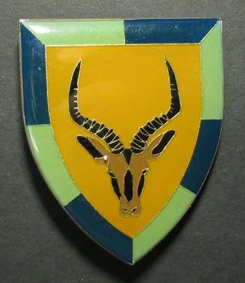 SADF - SWA Sector 102 Battalion Shoulder Flash ( Rare Full Size )