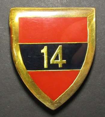 SADF - 14 Field Squadron Shoulder Flash