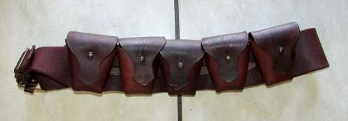 British Pattern 1903 Mounted Infantry Bandolier - Good Condition