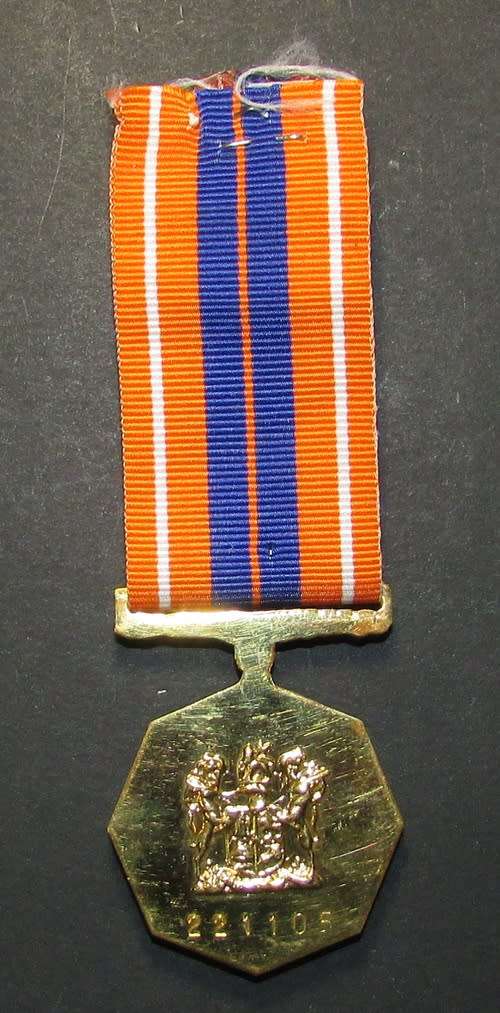 SADF - Full Size Pro Patria Medal with Miniature - Numbered 221105