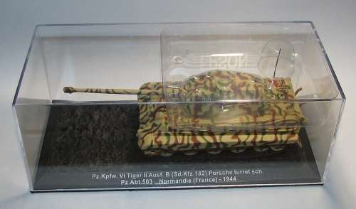 Tank Model in Protective Dome Case