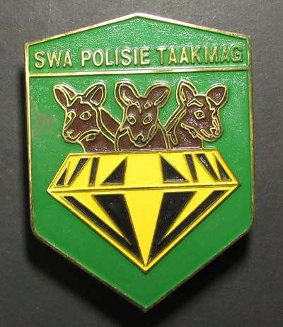 SADF - SWA Police Task Force Shoulder Flash