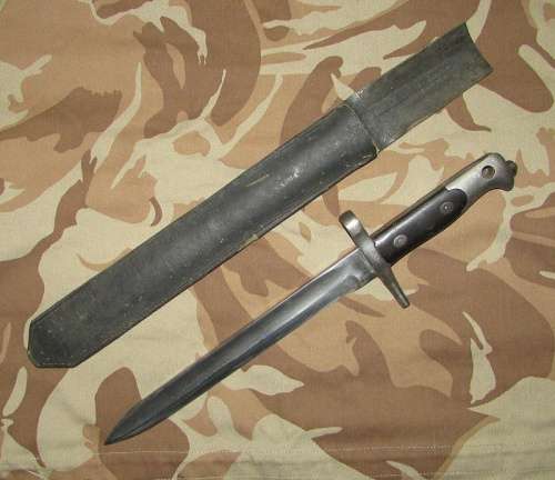 Italian M1871/16 Bayonet - Brescia