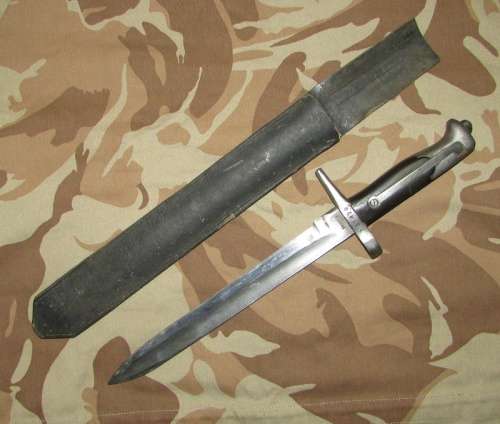 Italian M1871/16 Bayonet - Brescia
