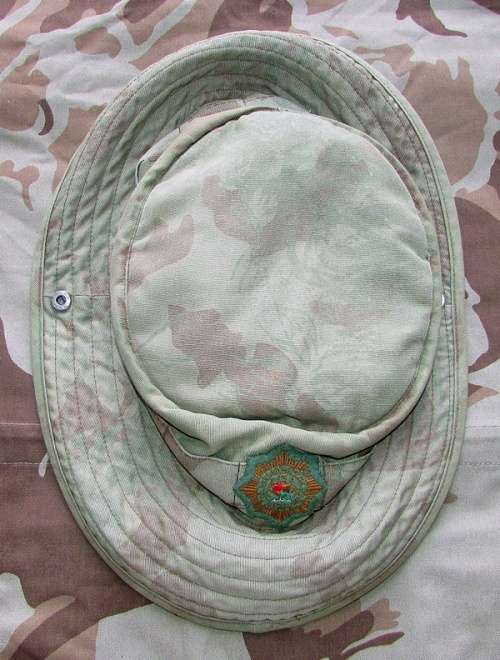 SAP Camo Boonie with Badge and Day-Glow